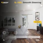 12 Pack 6 Inch LED Recessed Ceiling Light, Dimmable, 2700K-5000K 5CCT, 1200LM 12W 120V - Image 3