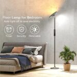 Keepsmile Double Side Lighting Led Floor Lamp with Remote Smart App 36W/2600LM Bright Tall Standing RGB Floor Lamp - Image 3
