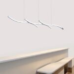 Chrome Ribbonflow 61'' LED Pendant Light - 55W - Image 5